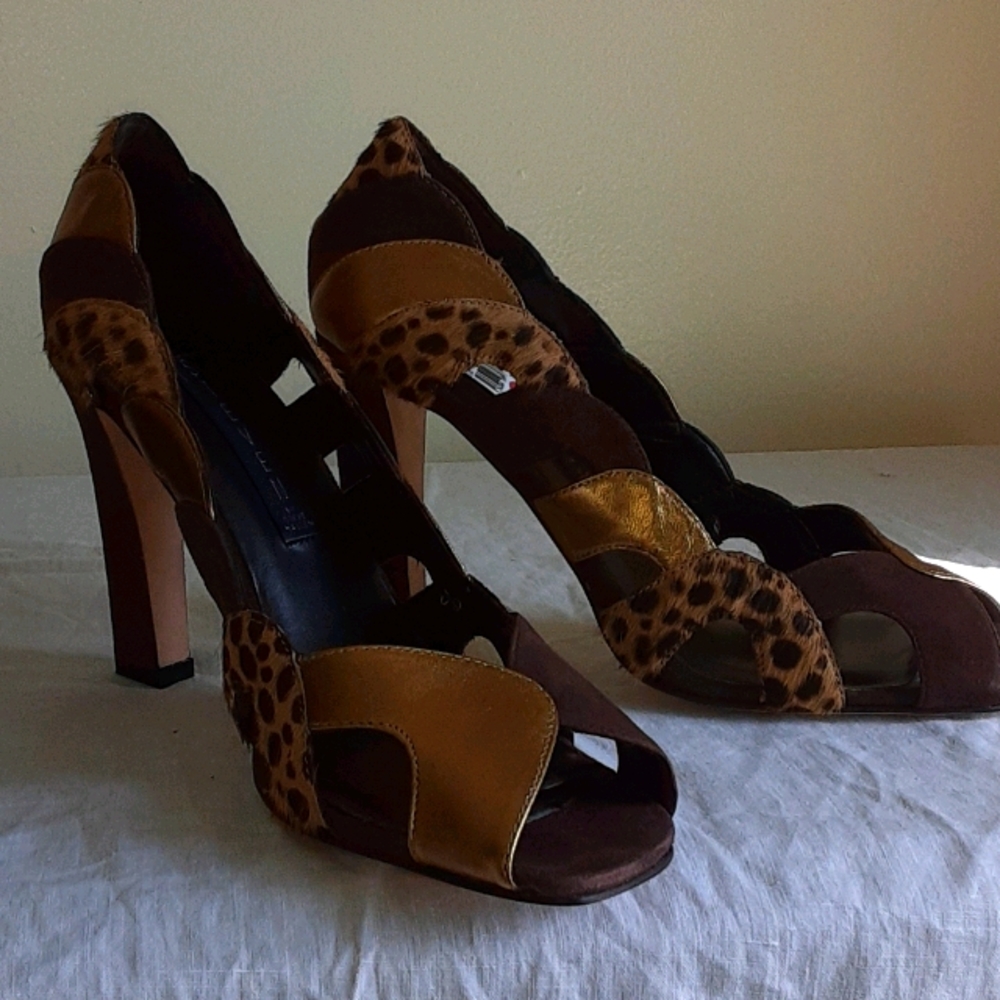 Steve Madden brown multi sz 8